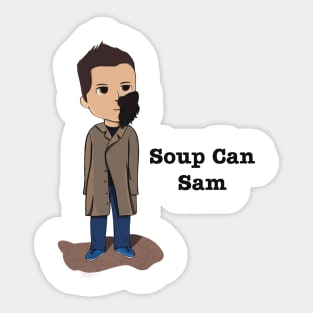 Soup Can Sam Chibi Sticker